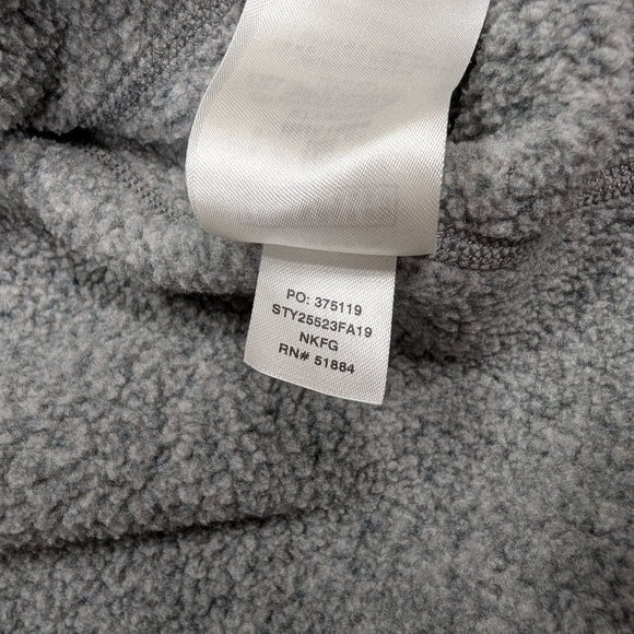 Patagonia Jacket Mens XL Gray Forge Nickel Better Sweater ¼ Zip Fleece Logo - Picture 7 of 9